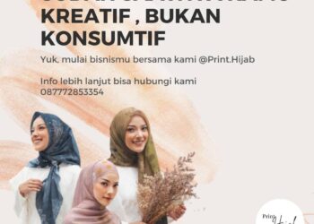 PrintHijab.id, Startup ini Buatkan Solusi Hijab #AntiBosen yang Stylish